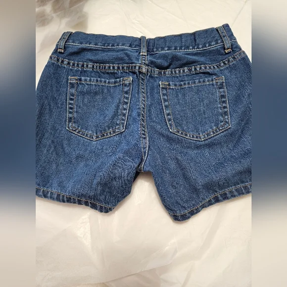 Children's Place Girl's  Denim Jean Shorts Size 12 #G-09 - Picture 2 of 8